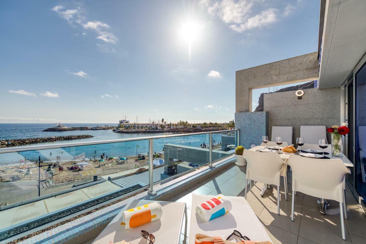Teresita Mogamar Beachfront Puerto De Mogan Ngoại thất bức ảnh