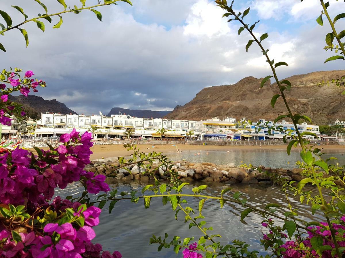 Teresita Mogamar Beachfront Puerto De Mogan Ngoại thất bức ảnh