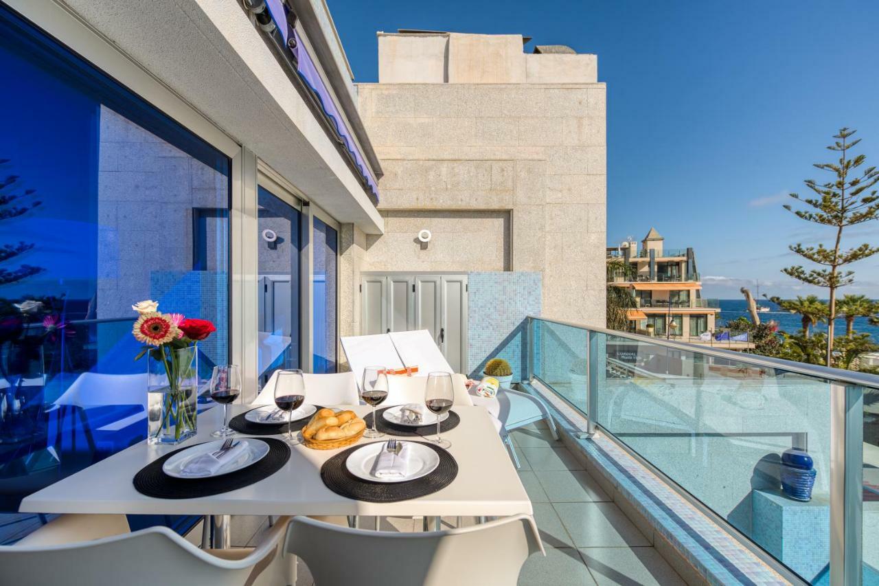 Teresita Mogamar Beachfront Puerto De Mogan Ngoại thất bức ảnh