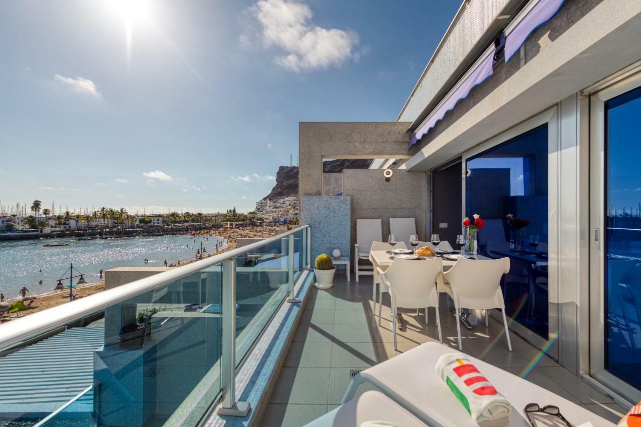 Teresita Mogamar Beachfront Puerto De Mogan Ngoại thất bức ảnh