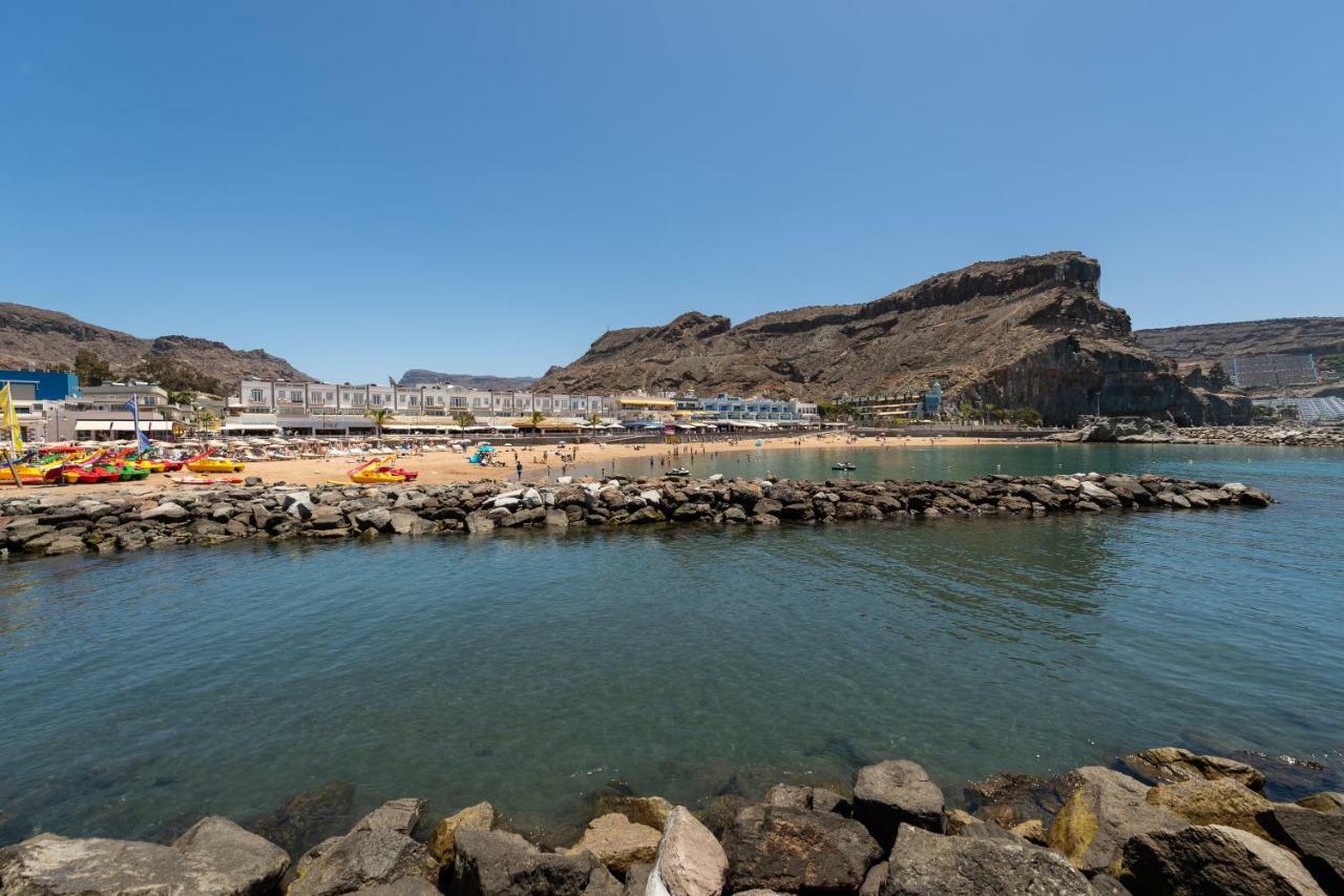 Teresita Mogamar Beachfront Puerto De Mogan Ngoại thất bức ảnh