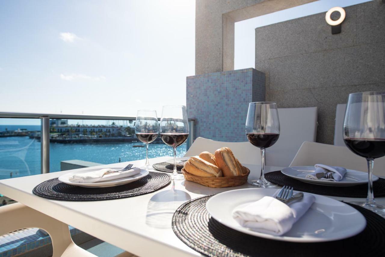 Teresita Mogamar Beachfront Puerto De Mogan Ngoại thất bức ảnh