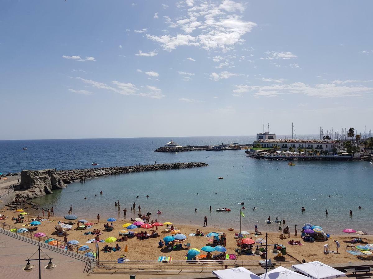 Teresita Mogamar Beachfront Puerto De Mogan Ngoại thất bức ảnh