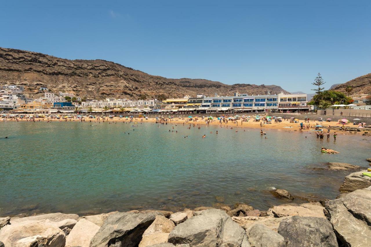 Teresita Mogamar Beachfront Puerto De Mogan Ngoại thất bức ảnh